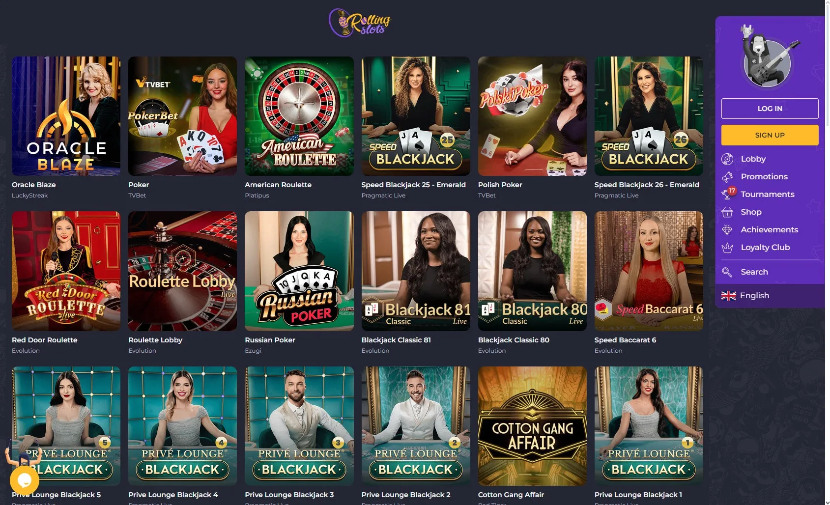 Rolling Slots